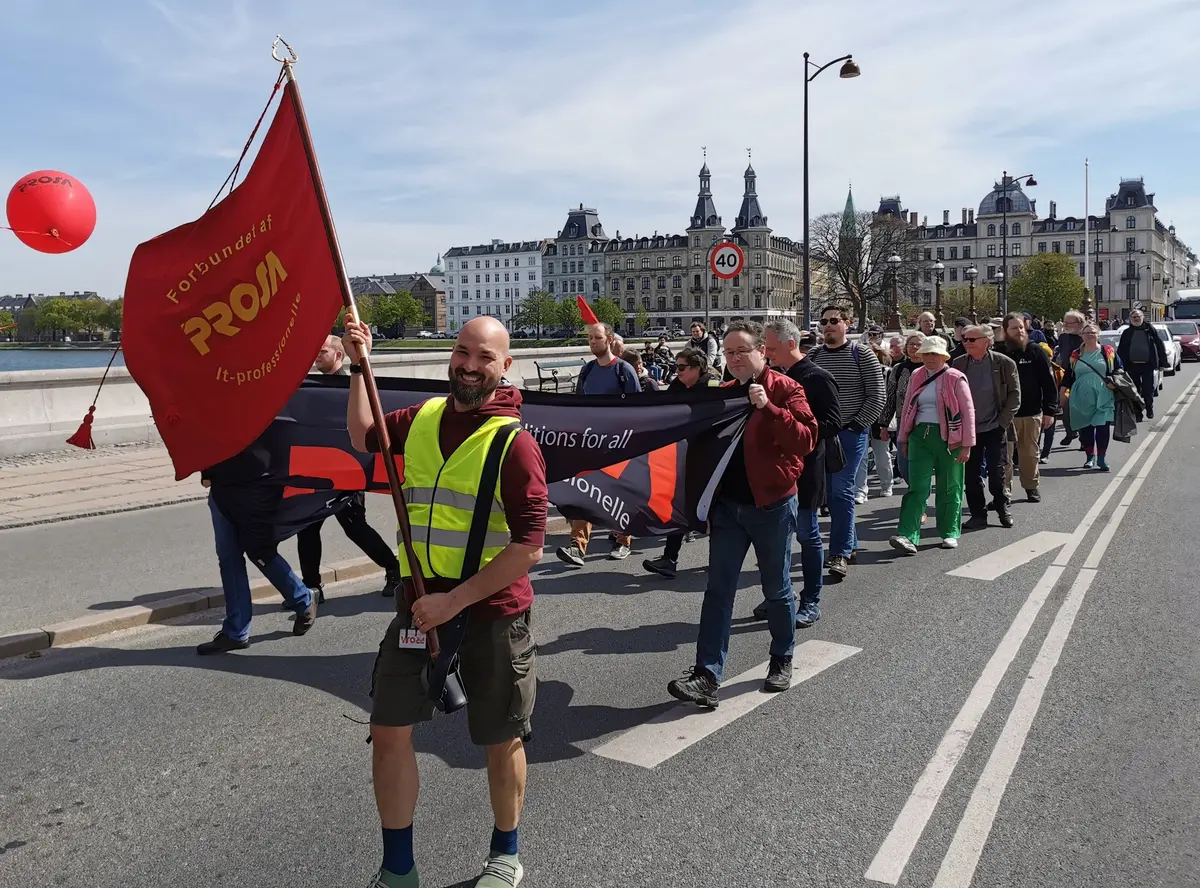 Kom med PROSA den første maj